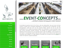 Tablet Screenshot of event-concepts.info